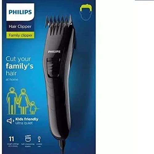 Philips Family Hair Clipper, Stainless Steel Blades, 11 Length Settings,  Corded Use - QC5115/13 - £ @ Amazon | hotukdeals