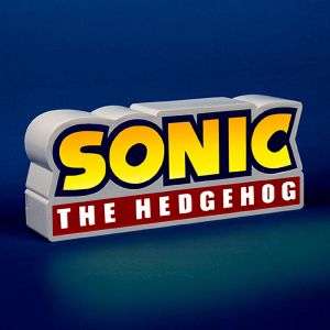 Sega Sonic The Hedgehog Logo Light £16.49 delivered @ MenKind
