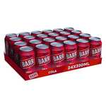 BARR Classic Cola, Low Sugar Fizzy Drink - 24 x 330ml Cans (S&S / £6.76 / £7.55)
