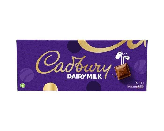 Cadbury Dairy Milk Chocolate Gift Bar, 850g - £2.99 instore @ Farmfoods, Ipswich