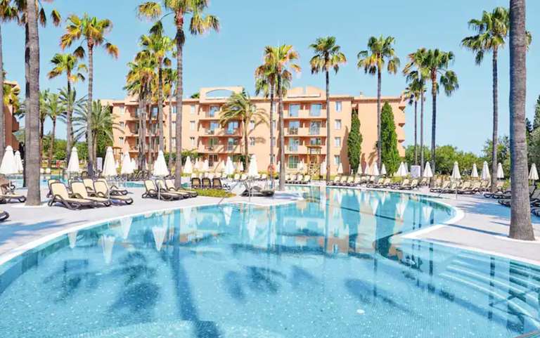 7th Oct from luton - Majorca for 2 - 1 Bed Protur Aparthotel Bonaire Self Catering tui package inc flights transfers luggage hotel.