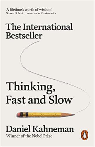 Thinking, Fast and Slow (Kindle Edition) by Daniel Kahneman 99p @ Amazon