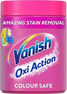 Vanish Oxi Action Fabric Stain Remover Powder, 2.1kg S&S £9.90/£9.35