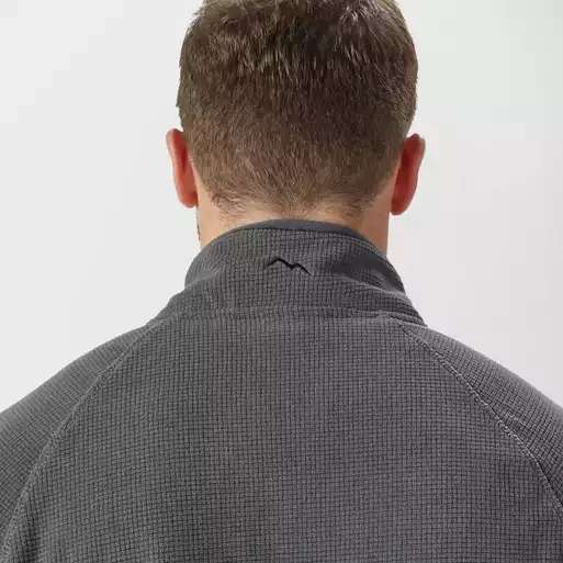 Peter Storm Men's Grid Half Zip Fleece | Black \ Grey \ Navy - £9.60 with Code - Free Delivery @ Millets