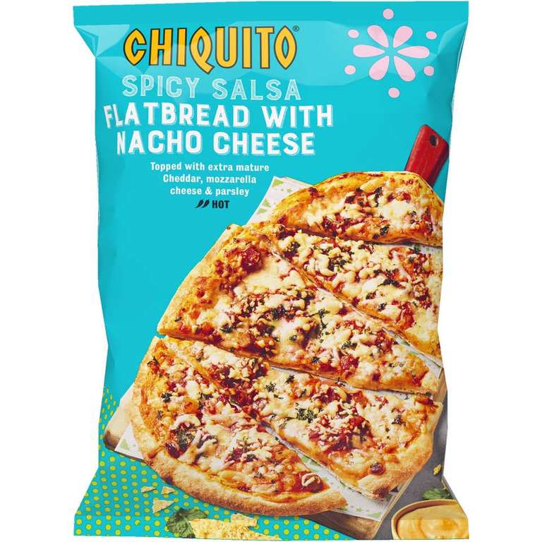 Chiquito Spicy Salsa Flatbread With Nacho Cheese 351g £1 @ Iceland