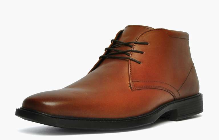 Red Tape Leather Halifax Chukka Boots in Tan (Debenhams) with code