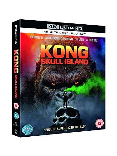 Kong Skull Island 4k Blu Ray at checkout