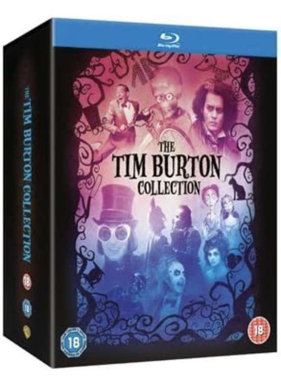 The Tim Burton Collection Blu-ray (used) with code