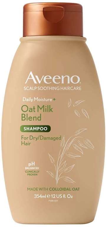 Aveeno Shampoo / Conditioner (Almond Oil/Apple Cider Vinegar/Blackberry & Quinoa/Fresh Greens/Oat Milk/Rose Water & Camomile) £4.50 @ Amazon