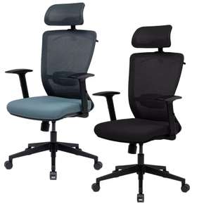 FlexiSpot Ergonomic Resilient Swivel Office Chair (2 Colours) - W/Unique Code