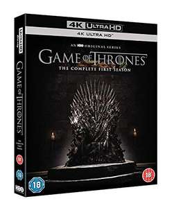 Game of Thrones Season 1 (4K Ultra HD + Blu-ray) £6.01 delivered @ Global_DealsUK / Amazon