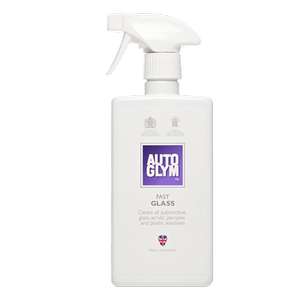 15% off when spending £50 on Autoglym products, plus free Fast Glass with 3 items