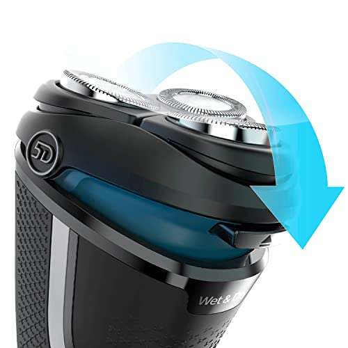 Philips Shaver Series 3000 Dry and Wet Electric Shaver (Model S3233/52), Shiny Black, 2 pin plug £58.18 at Amazon