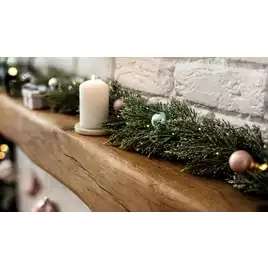 Argos Home 6ft Pre-Lit Foliage and Baubles Christmas Garland - £12.50 with click & collect @ Argos