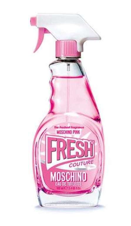 2 x Moschino Fresh Couture Pink EDT 100ml (Members Price) + Free Click & Collect (Stock Available at Selected Stores)