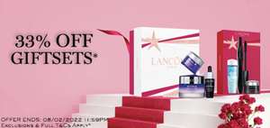 Sale - 33% off all Holiday Gift Sets + Free Samples and Free Delivery @ Lancome