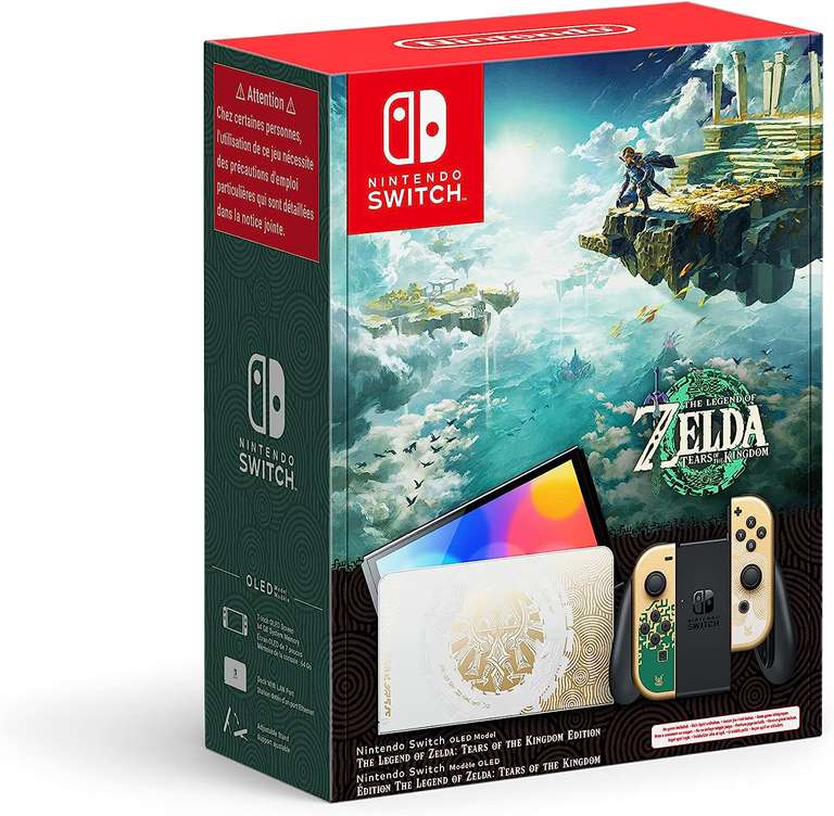 Nintendo Switch (OLED Model) Zelda: Tears of the Kingdom Limited Edition £309 sold by Monster Bid @ Amazon