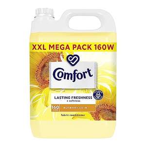 Comfort Sunshiny Days Fabric Conditioner 4.8 L (160 washes) - £6.93/£6.20 S&S