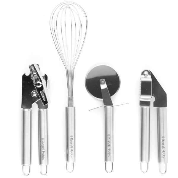Russell Hobbs 4 Piece Stainless Steel Kitchen Tool Set £7.50 - Click & Collect @ Homebase