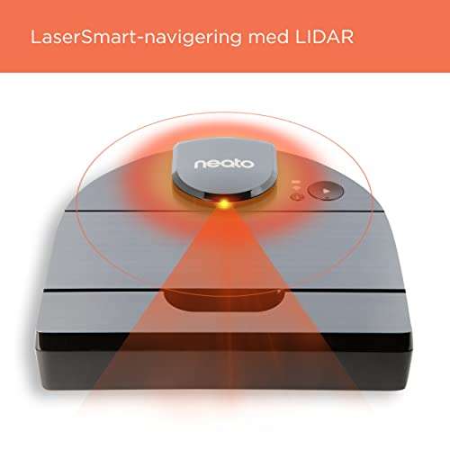 Neato Robotics D10 - Robot Vacuum Cleaner - 300 Minutes Runtime - Zone Cleaning - Virtual Boundary £299 @ Amazon