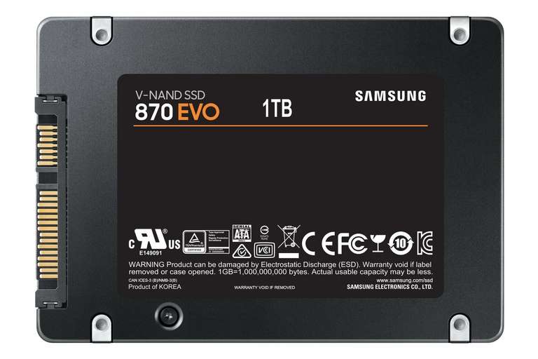 Samsung 870 EVO SATA SSD 1TB £38.69 at box_uk Ebay