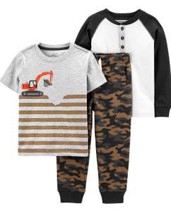Simple Joys by Carter's Toddlers and Baby Boys' 3-Piece Playwear Set age 4 now £8.87 at Amazon