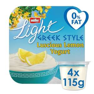 Muller Light Fat Free Greek Style Lemon Yogurt £1.50 @ Morrisons