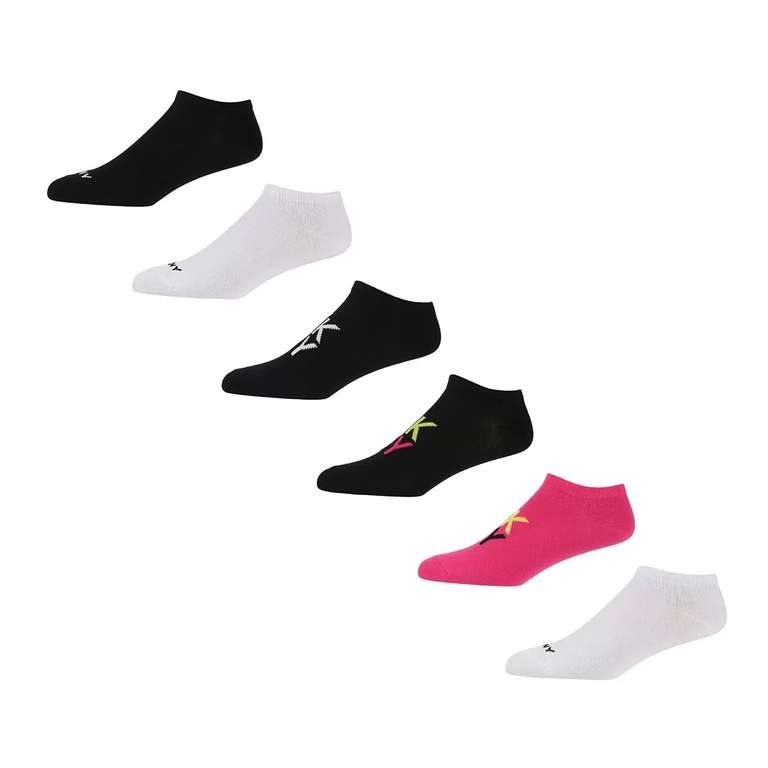 DKNY Women's Trainer Liner 6 Pack Socks in various colours / designs - £5.98 Delivered (Membership Required) @ Costco