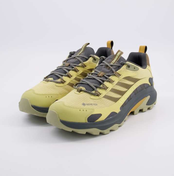 Merrell Moab Speed 2 Men's Gore-Tex Walking Shoes in Yellow or Blue (Various Sizes) - Free Click and Collect