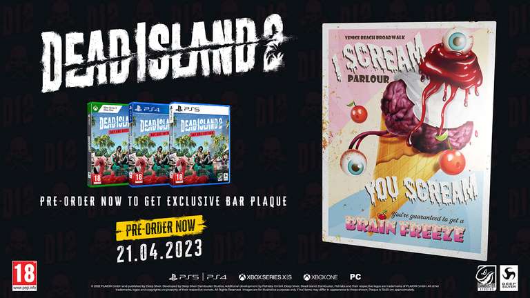 Dead Island 2 Brain Freeze Bundle - PS5 (Exclusive)