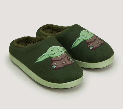 Kids Star Wars Mandalorian Mule Slippers (Younger 8-Older 2) - £5 (Free Click & Collect) @ Matalan