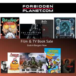 Film & TV Book Sale - From £5.99 - £15.49 Each Delivered - Predator / Dunkirk / The Shape of Water / Rick & Morty + More @ Forbidden Planet