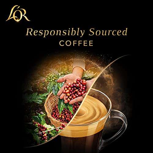 L’OR BARISTA Double Ristretto XXL Coffee Capsules ( 50-pack £12.50 / £11.24 with subscribe and save and voucher @ Amazon