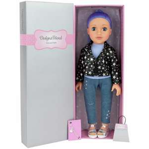 DesignaFriend: Stella Doll 18inch/46cm / Ashleigh Fashion doll, Melody Music doll, Candy Girl Gamer Doll £10.50 each (Free Click & Collect)
