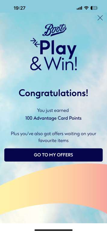 Advantage Card Holders - Play and Win (via Mobile App - Selected Accounts)