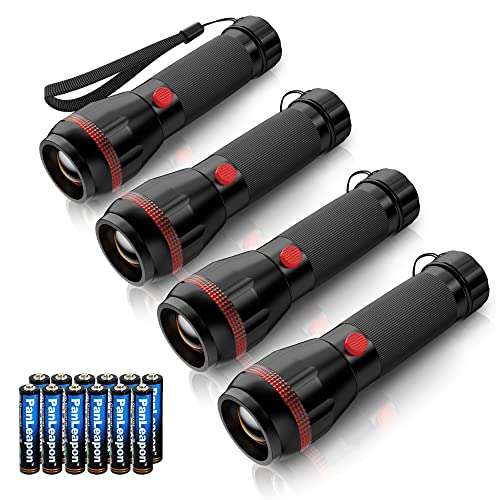 Fulighture LED Torch [4-Pack] Small Torches, Zoomable 2 Modes 70 Lumens with batteries £8.49 Dispatched from Amazon Sold by Fulighture LED
