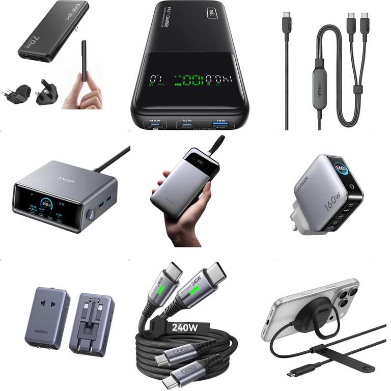 A round-up of the best Amazon Autumn Prime Sale Smartphone Charger , Powerbank and Cable Deals ( Smartphone / Tablet / Laptop / Prime )