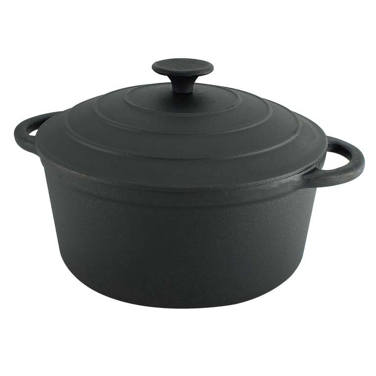 5 Litre Cast Iron Casserole Dish - £21 Delivered @ WeeklyDeals4Less