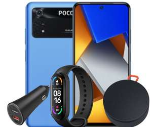 Xiaomi Poco M4 Pro 256GB + Mi Band 6 + Choice Of Other 2 Items (Speaker, 37w Car Charger, Pens etc.) £184.98 Delivered With Code @ Xiaomi UK