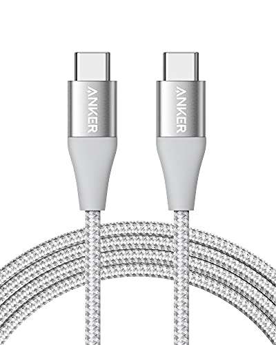 Anker PowerLine+ II USB C Cable (6ft, 60W) USB-IF Certified Cable £6.75 with voucher Sold by AnkerDirect UK and Fulfilled by Amazon