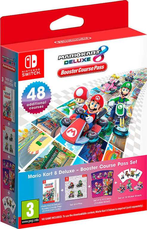 Mario Kart 8 Deluxe + Super Mario Party Double Pack - Nintendo