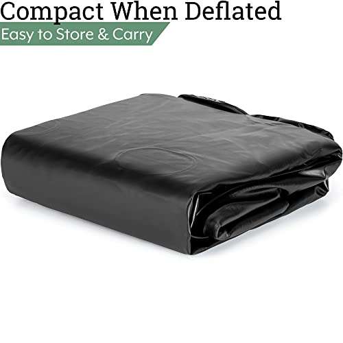 Comfort Quest Single 449755 Inflatable Blow Up Camping Mattress Guest Air Bed - w/Voucher, Sold By TII Brands, Devon UK FBA