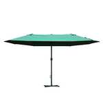 Outsunny 4.6m Garden Parasol Double-Sided Sun Umbrella Patio Market Shelter Canopy Shade - £67.14 - Sold by MH Star / Fulfilled by Amazon