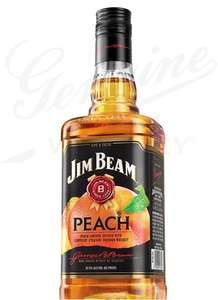 Jim Beam Peach Bourbon Liqueur 32.5% ABV 70cl £13 @ Asda