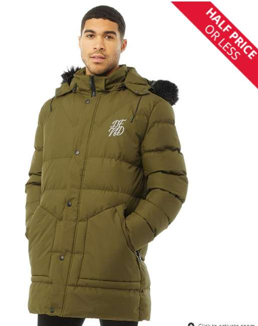 DFND London Mens Roller Padded Parka 
