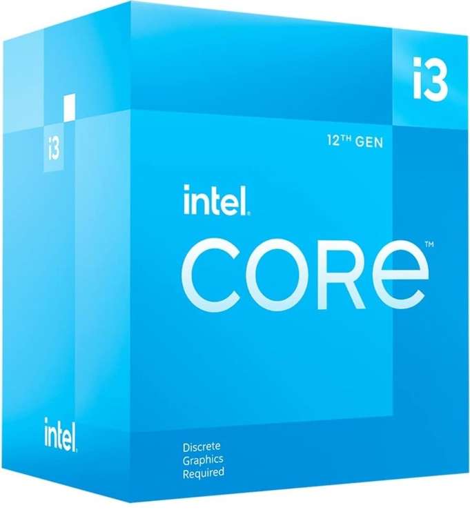 Intel Core i3-12100F Desktop Processor 12M Cache, up to 4.30 GHz