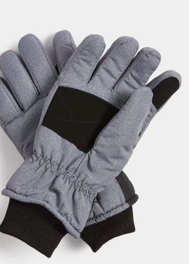 Grey Ski Gloves - Large/Extra Large - 99p c+c