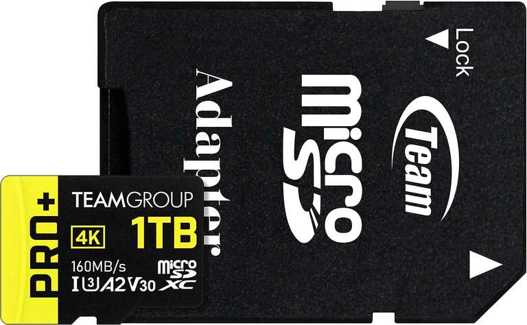 TEAMGROUP A2 Pro Plus Card 1TB Micro SDXC UHS-I U3 A2 V30 sold and FB Amazon US