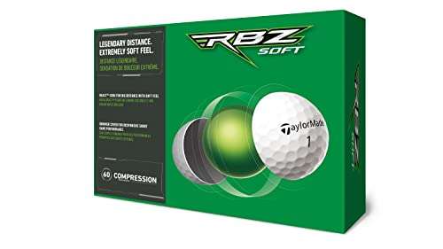 TaylorMade RBZ Soft Golf Balls 2022 - £13.99 @ Amazon