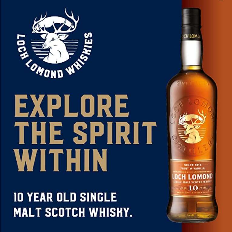 Loch Lomond Aged 10 Years Single Malt Scotch Whisky 70cl £24.99 @ Morrisons